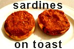sardines on toast