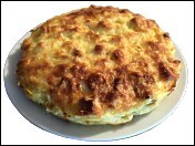 Cheese & Onion Pudding