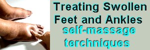 swollen feet and words