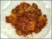 Tomato and Meat Curry