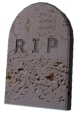 tombstone carved: RIP